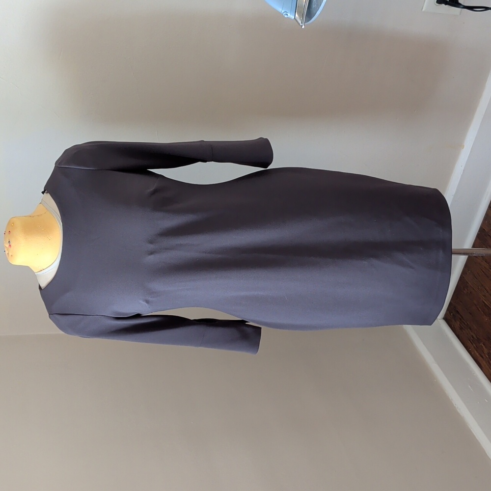 Calvin Klein Charcoal Long Sleeve Dress